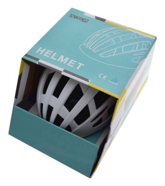 Kask rowerowy Awina urban L biały mat na rower