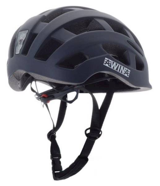 Kask rowerowy Awina urban L granatowy mat na rower