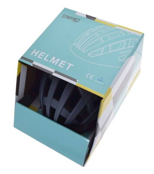 Kask rowerowy Awina urban L granatowy mat na rower