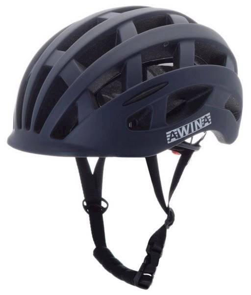 Kask rowerowy Awina urban granatowy mat na rower