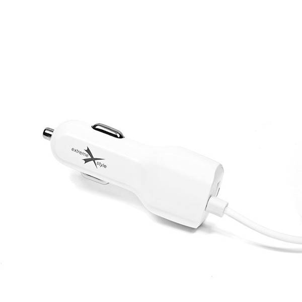 Ładowarka samochodowa micro USB + USB 3.1A