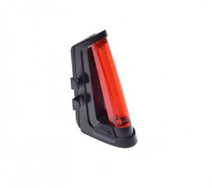 Lampka rowerowa tył 19 COB LED USB