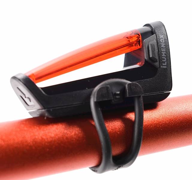 Lampka rowerowa tył 19 COB LED USB