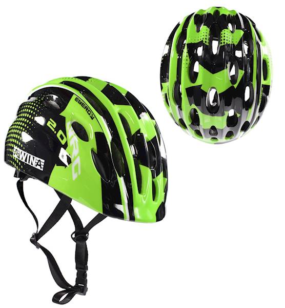 Kask rowerowy Awina dziecięcy S zielony na rower
