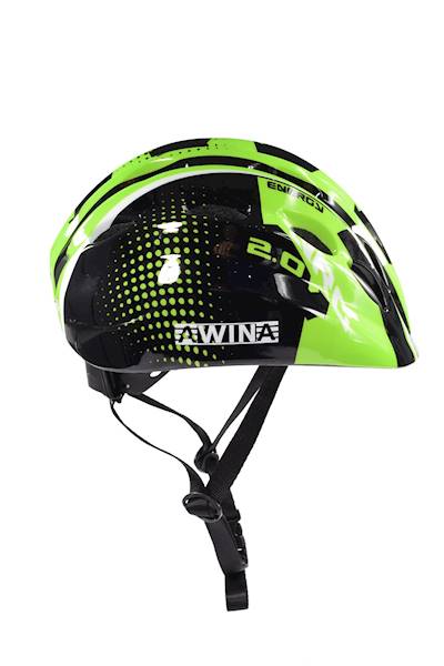 Kask rowerowy Awina dziecięcy S zielony na rower