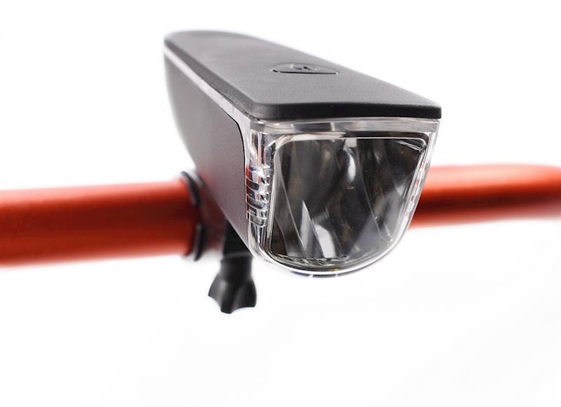 Lampka d-light rowerowa przód 1 watt LED 30 lux