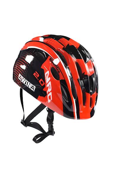 Kask rowerowy Awina dziecięcy S czerwony na rower