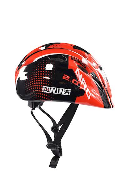 Kask rowerowy Awina dziecięcy S czerwony na rower