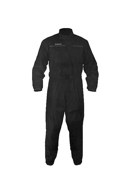 Kombinezon przeciwdeszczowy na motor czarny 2XL