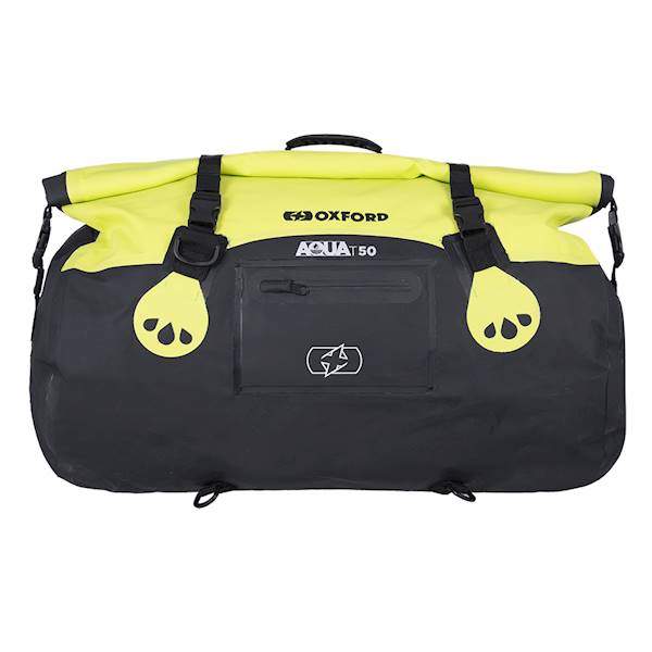 TORBA AQUA T-50 ROLL BAG OXFORD KOLOR CZARNY/ŻÓŁTY
