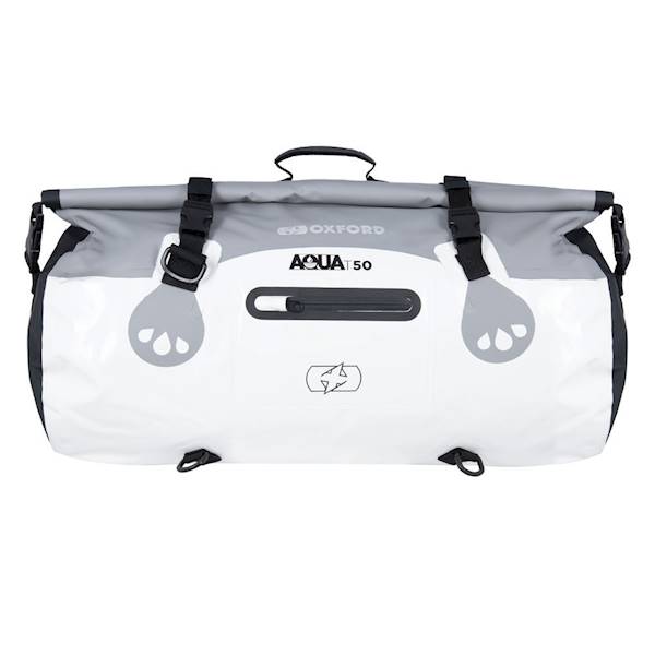 TORBA 50L AQUA 50 OXFORD KOLOR BIAŁY/SZARY