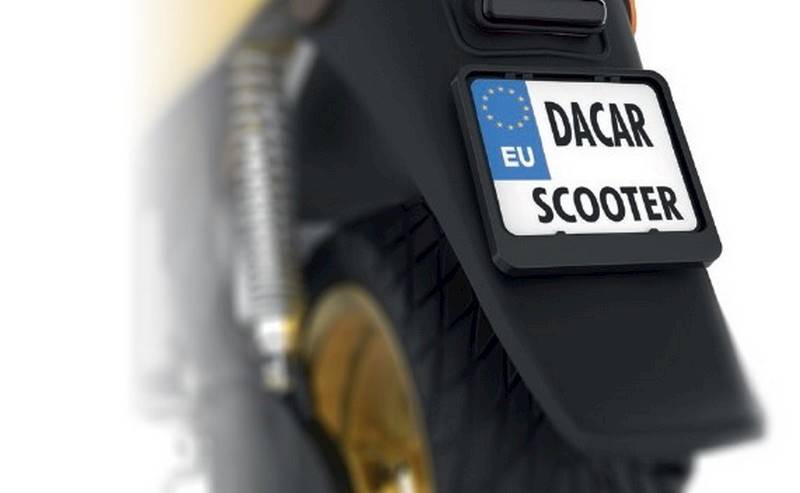 BikeTec Ramka Do Tablicy Rejestracyjnej Czarna