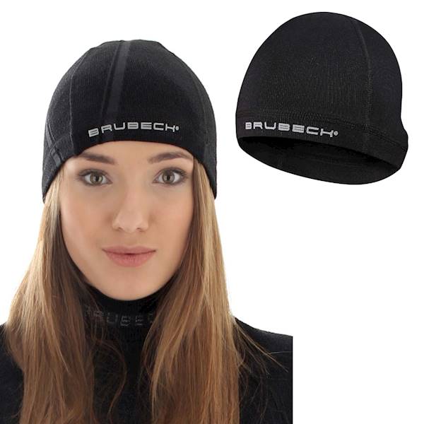 Brubeck czapka wełniana unisex czarny