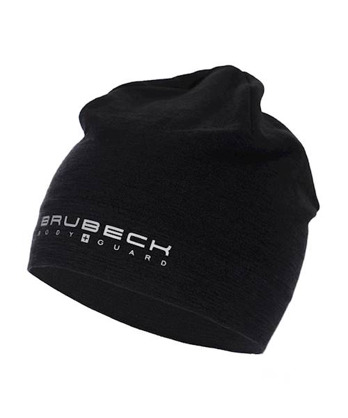 Brubeck czapka Extreme Wool unisex czarny S/M
