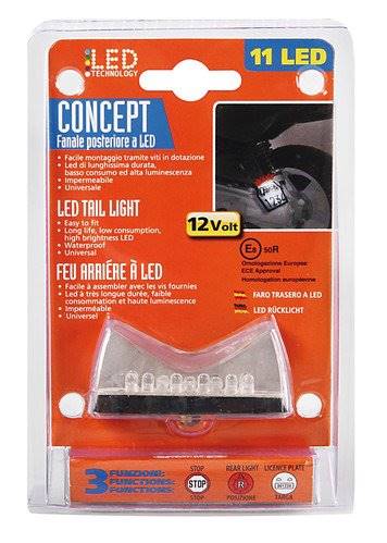 Tylna lampa motocyklowa LED
