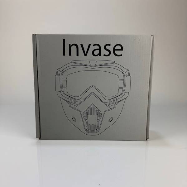 Maska na kask gogle INVASE dymione