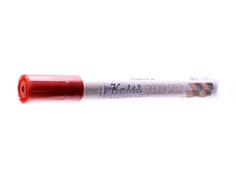 Marker mazak do opon kół KEITI czerwony