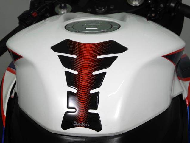 Tank Pad Keiti naklejka na bak Wave Red