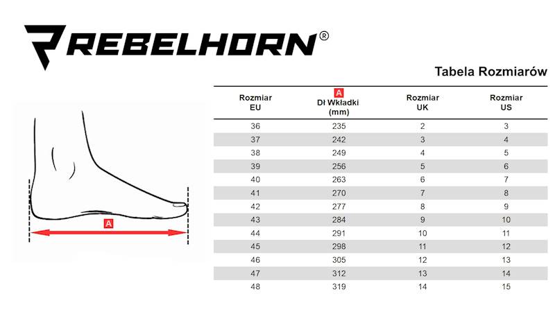 Buty Rebelhorn Rio Black 42