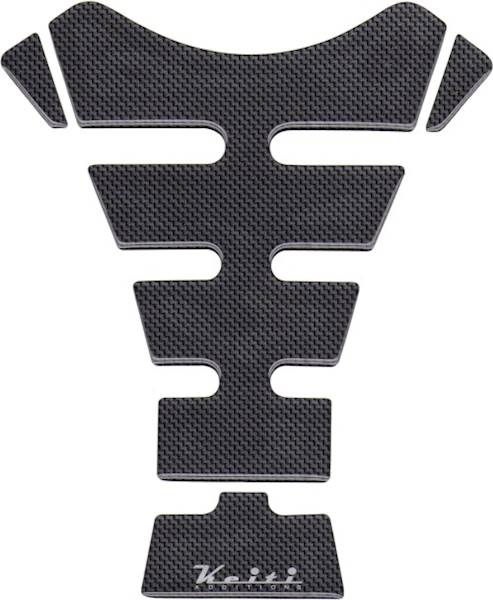 Tank Pad Keiti naklejka na bak Black Carbon Look