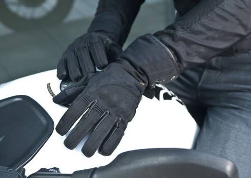 Rękawice motocyklowe damskie SHIMA UNICA WP Blk L