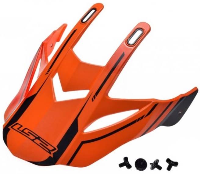 Daszek do kasku LS2 MX437 Fast Core Orange