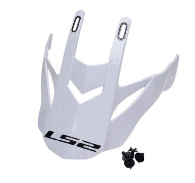Daszek do kasku LS2 MX436 Pioneer Evo Glitter Whit