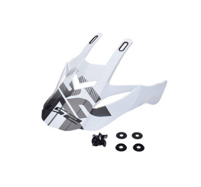 Daszek do kasku LS2 MX436 Pioneer Evo Evolve White