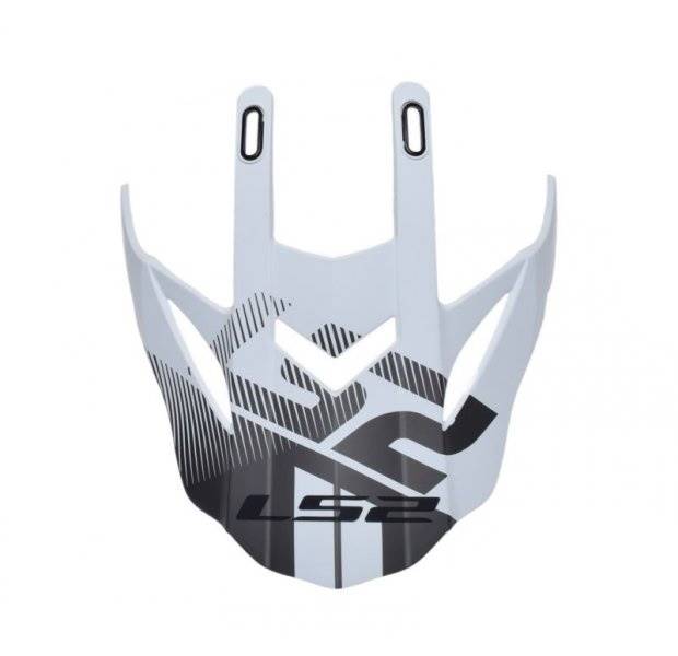 Daszek do kasku LS2 MX436 Pioneer Evo Evolve White