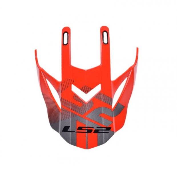 Daszek do kasku LS2 MX436 Pioneer Evo Evolve Red W