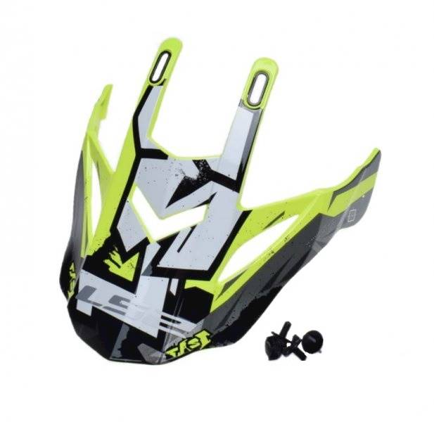 Daszek do kasku LS2 MX437 Fast Evo Crusher Black H