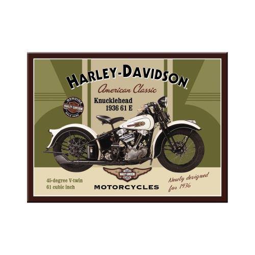 Nostalgic Art Magnes Harley-Davidson Knucklehead