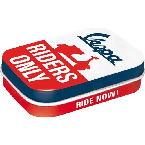 Nostalgic Art Mint Box Vespa - Riders Only