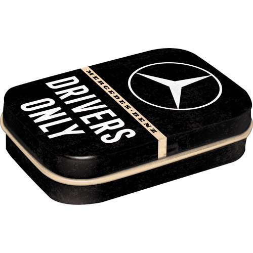 Nostalgic Art Mint Box Mercedes-Benz Drivers Only