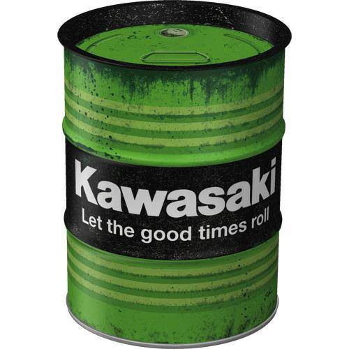 Nostalgic Art Skarbonka Beczka Kawasaki Let The 