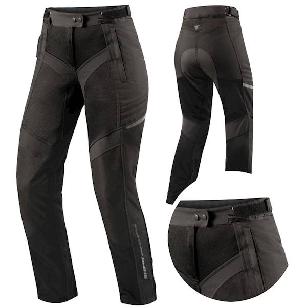 Spodnie motocyklowe damskie SHIMA JET Black