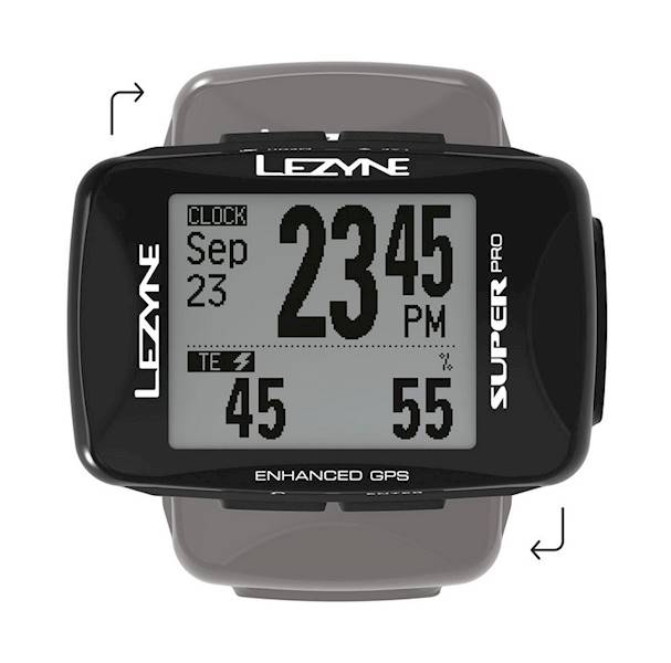 LEZYNE Licznik rowerowy Super Pro GPS HRSC Loaded