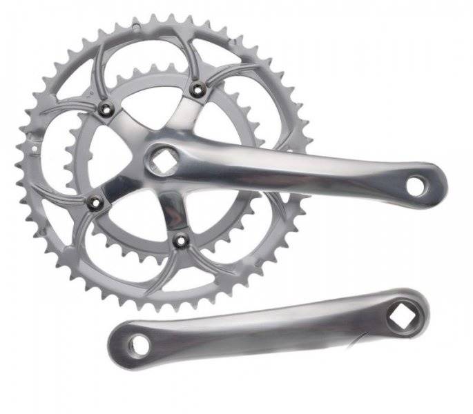 Mechanizm Korbowy 2 Rzędowy Alu 50/34 Z