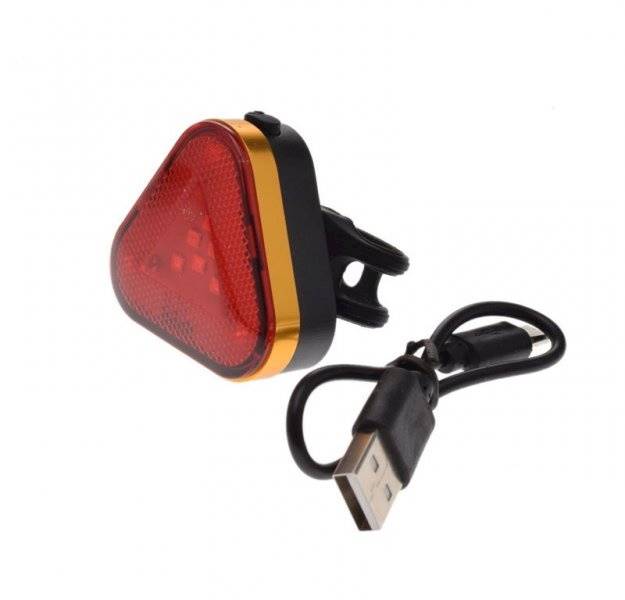Lampka rowerowa tył LED 120 lm
