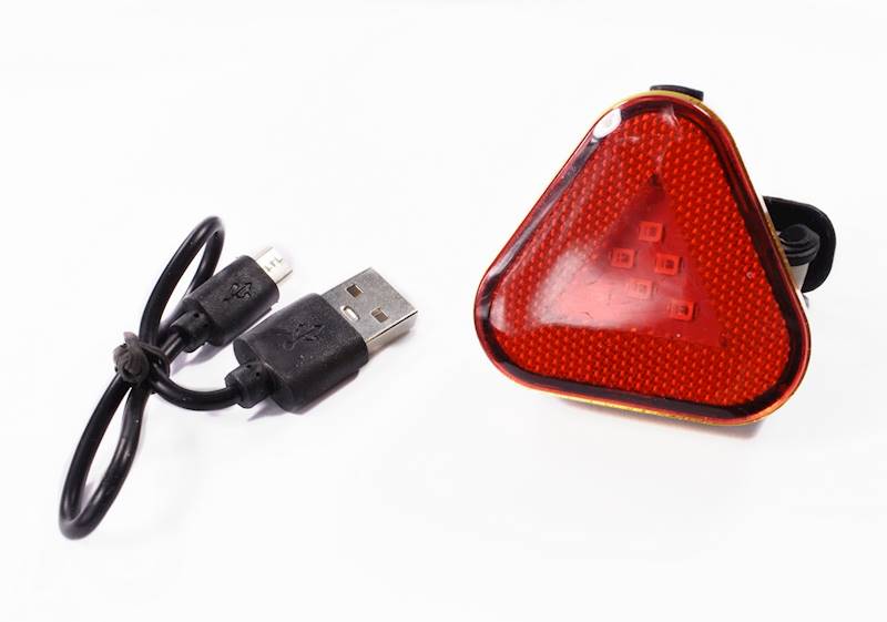 Lampka rowerowa tył LED 120 lm