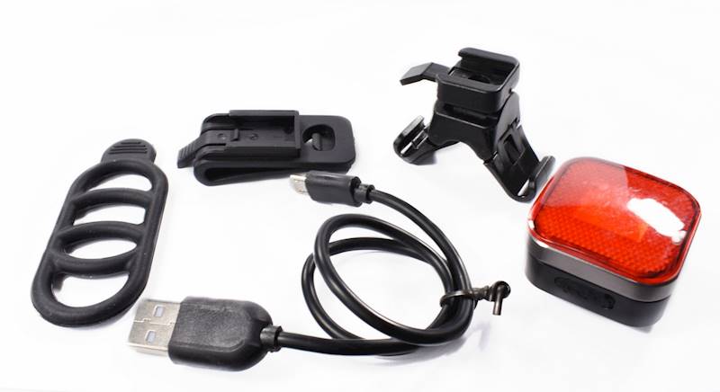 Lampka rowerowa tył COB LED 120 lm