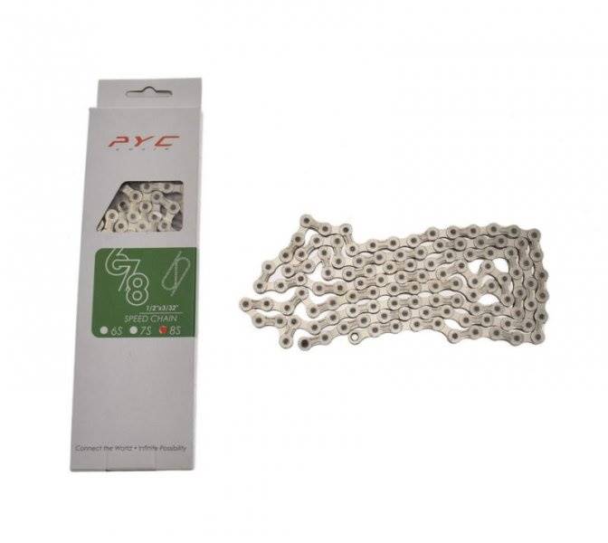 Łańcuch Rowerowy 8 Rz. Pyc P8001 1/2 X 3/32 116L