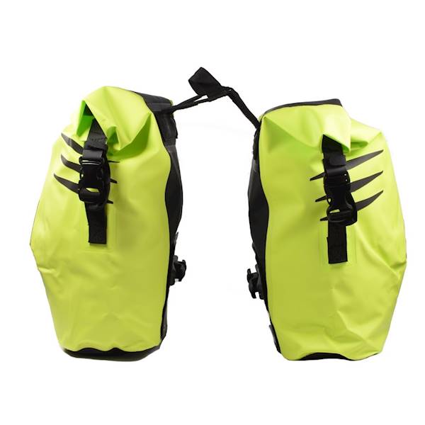 Sakwy na rower na bagażnik torby rowerowe 2 x 12L