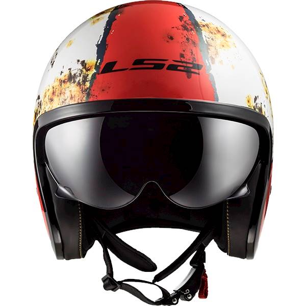 Kask LS2 OF599 Spitfire Rust White Red XL