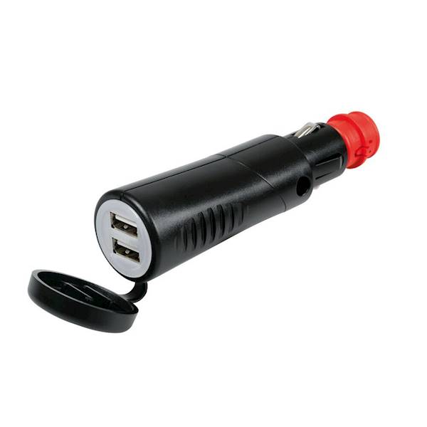 Ładowarka DIN 2xUSB - BMW, Yamaha, Ducati 2500 mA