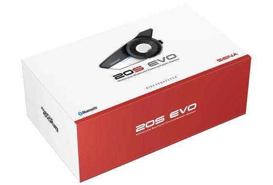 Sena Interkom Motocyklowy 20S EVO 2000m -1 zestaw