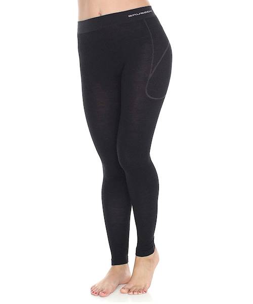 Brubeck spodnie damskie ACTIVE WOOL czarny L