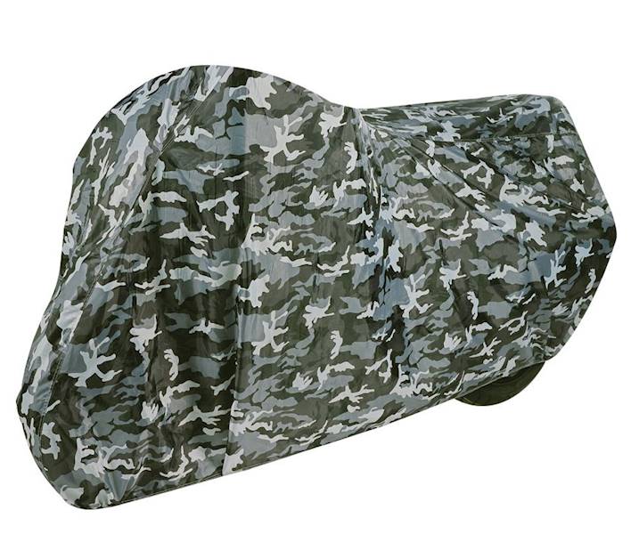 Pokrowiec plandeka na motocykl camo aquatec XL