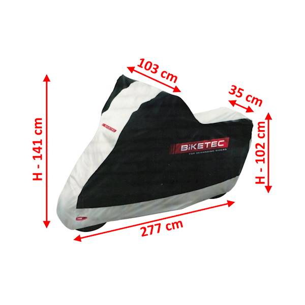 Pokrowiec plandeka na motocykl BK aquatec roz XL