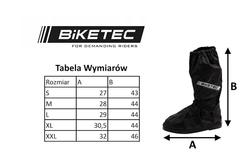 Nakładki przeciwdeszczowe na buty 48-50